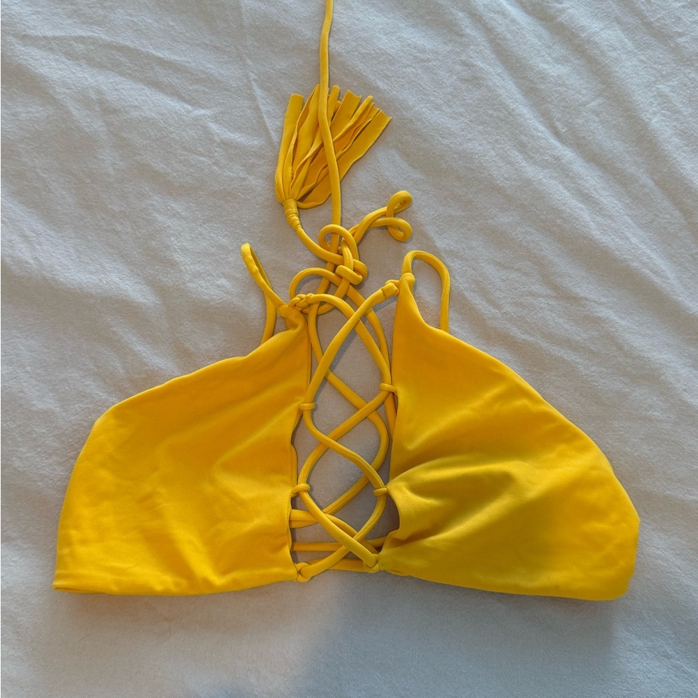 Yellow Indah top